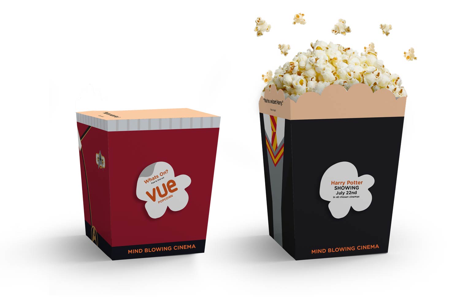 Vue's in-house popcorn experience